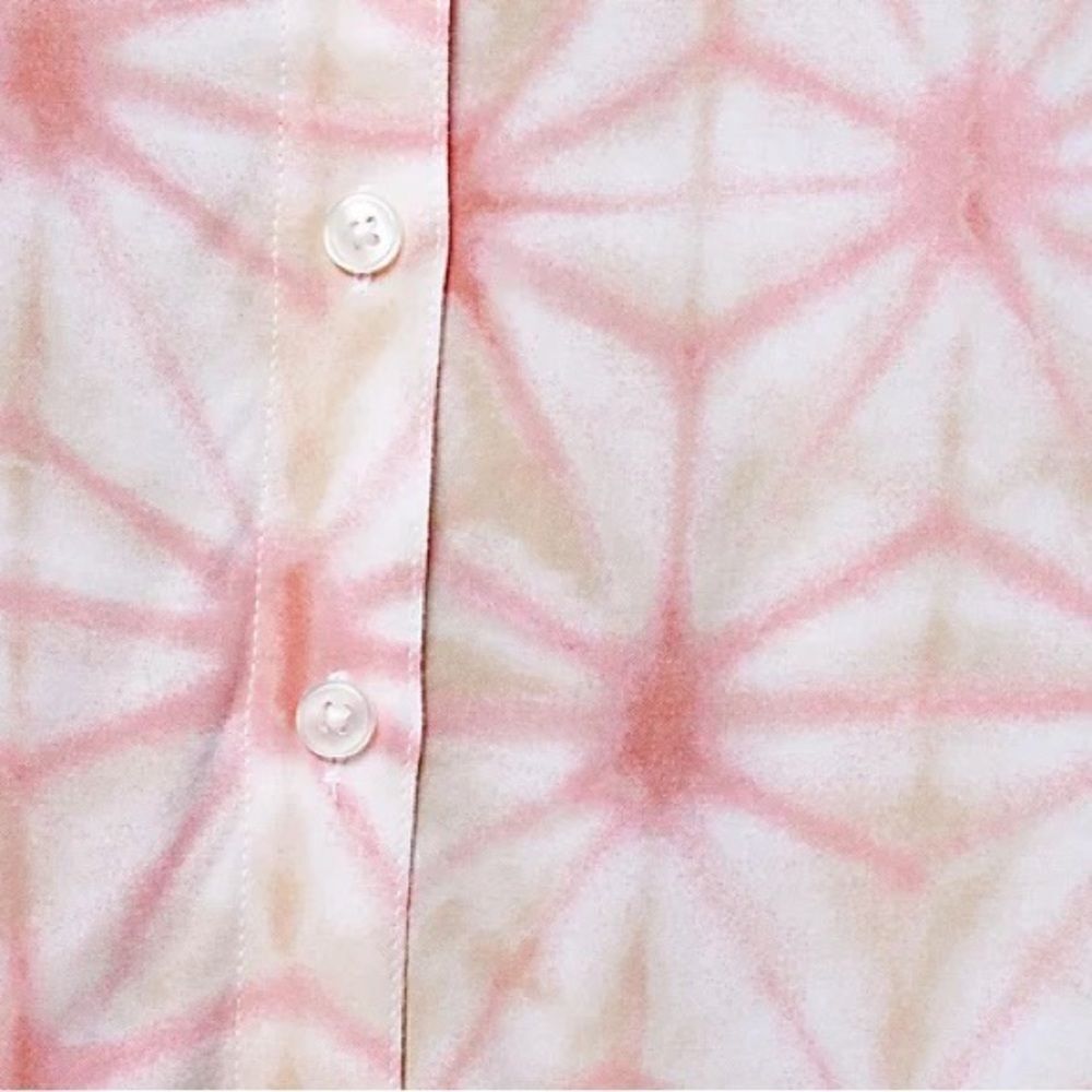 Denim & Co. Printed Button-Front Soft Shirt - Picture 3 of 7